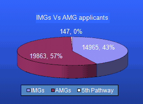 International Medical Graduates versus American Medical Graduate applications